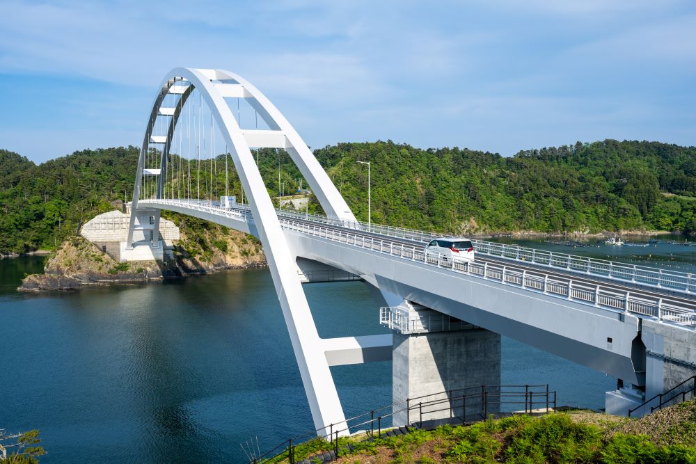 出島大橋　大日本ダイヤコンサルタント　女川町